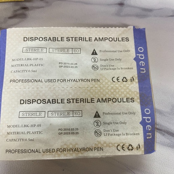 .🚫SOLD🚫05 Hyaluron Pen Ampoules 💗81 Of Them💗 - Picture 2 of 4